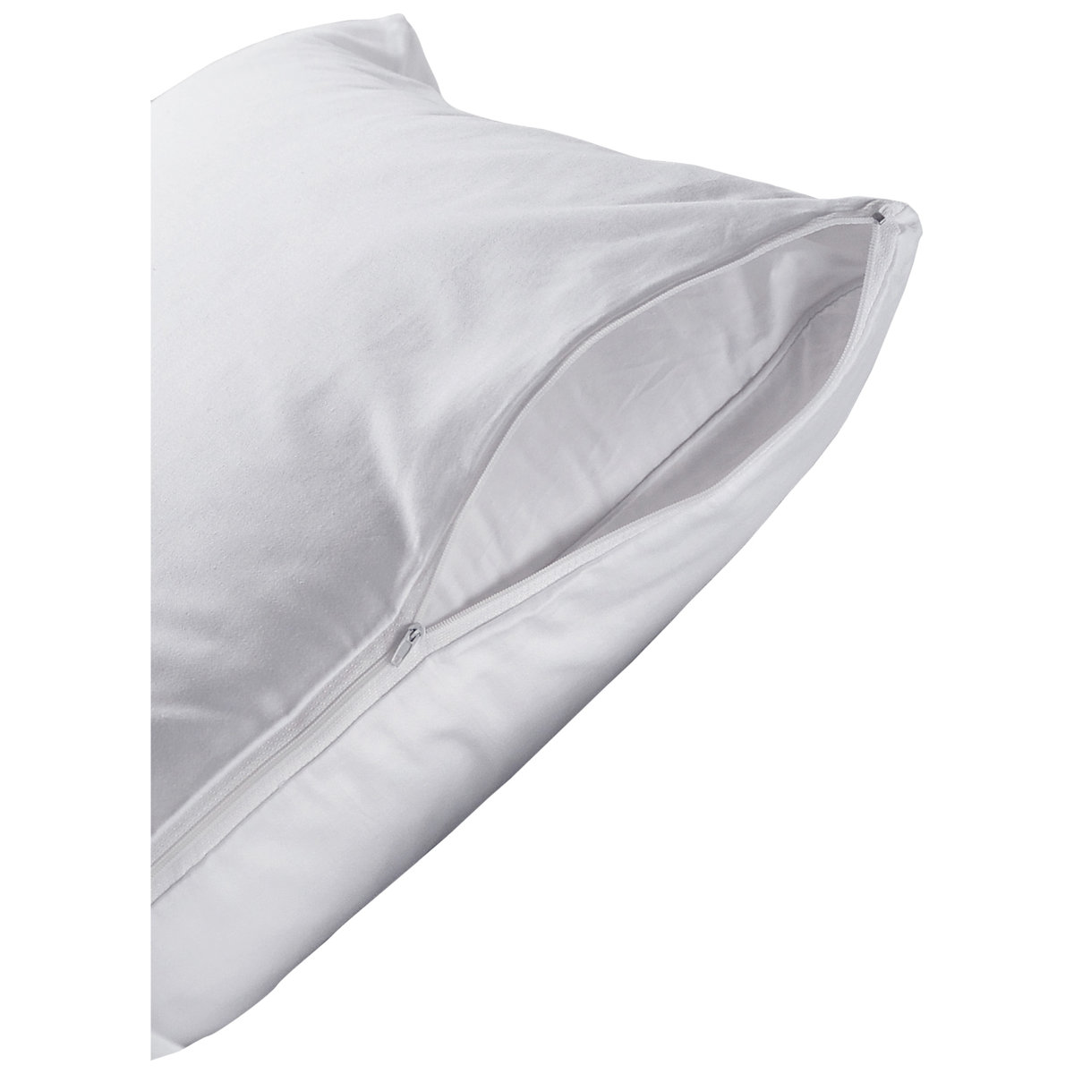 Washable Zippered Pillow Protector (Set of 2)
